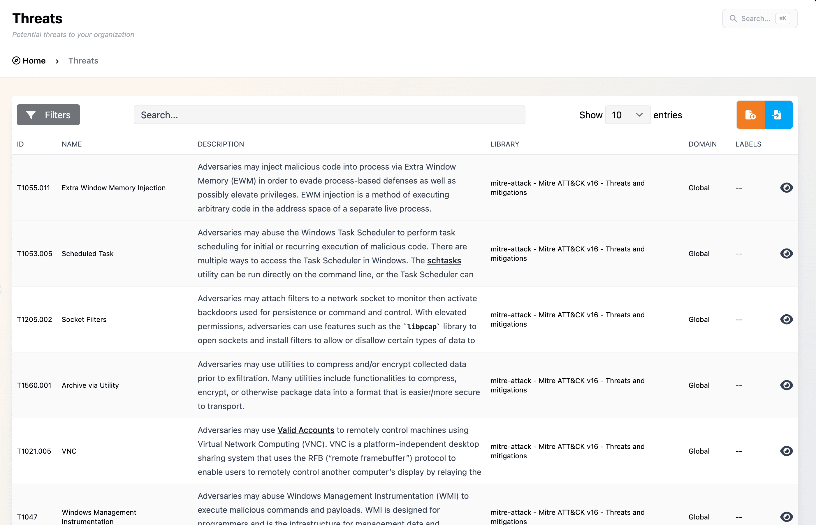 CyberGuard AI Threat Intelligence Dashboard showing real-time cyber threat visibility